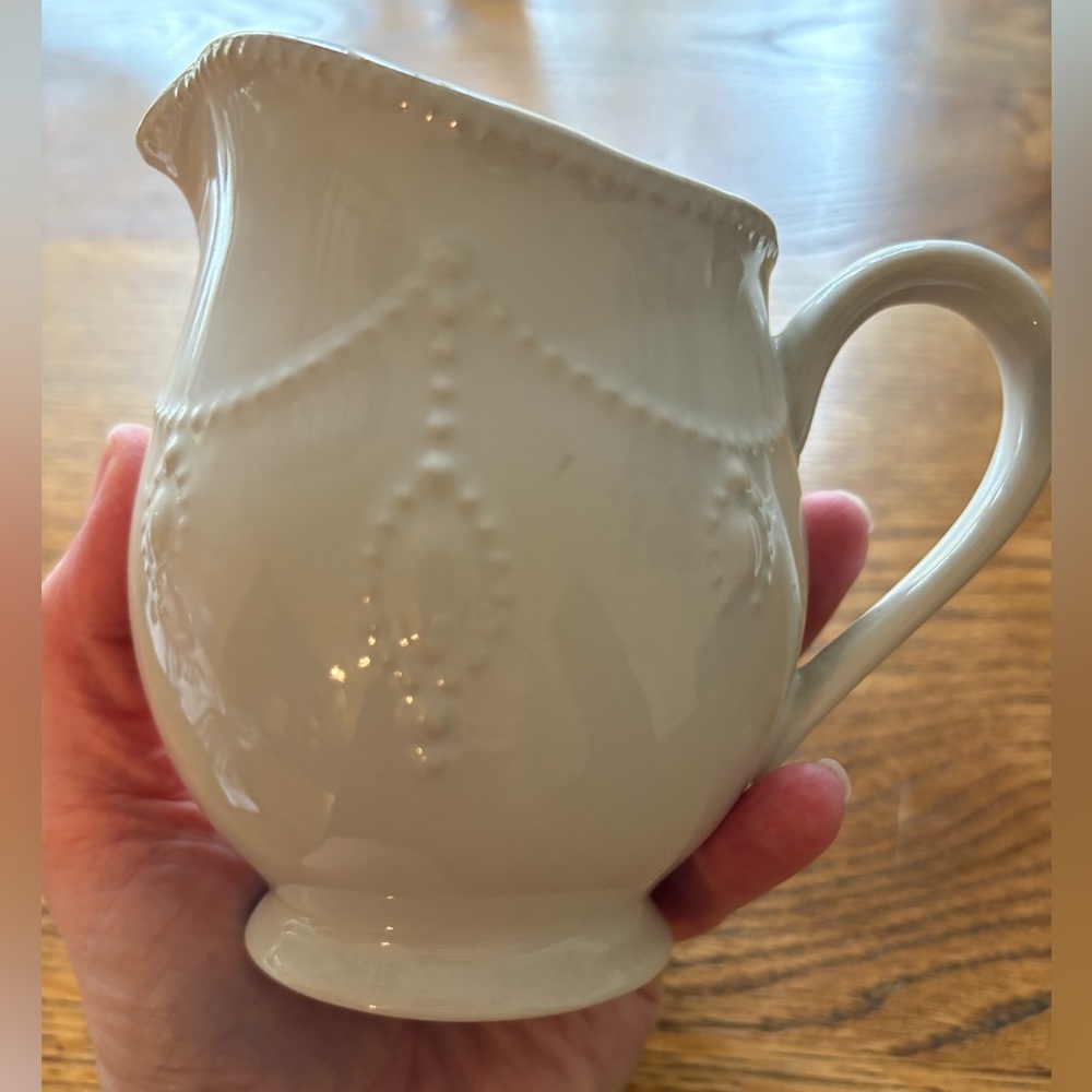Lenox French Perle creamer - Picture 8 of 13
